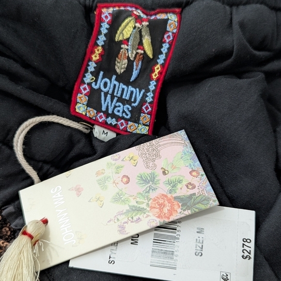 Johnny Was NWT Black and Copper Sequin Pants - Picture 14 of 16